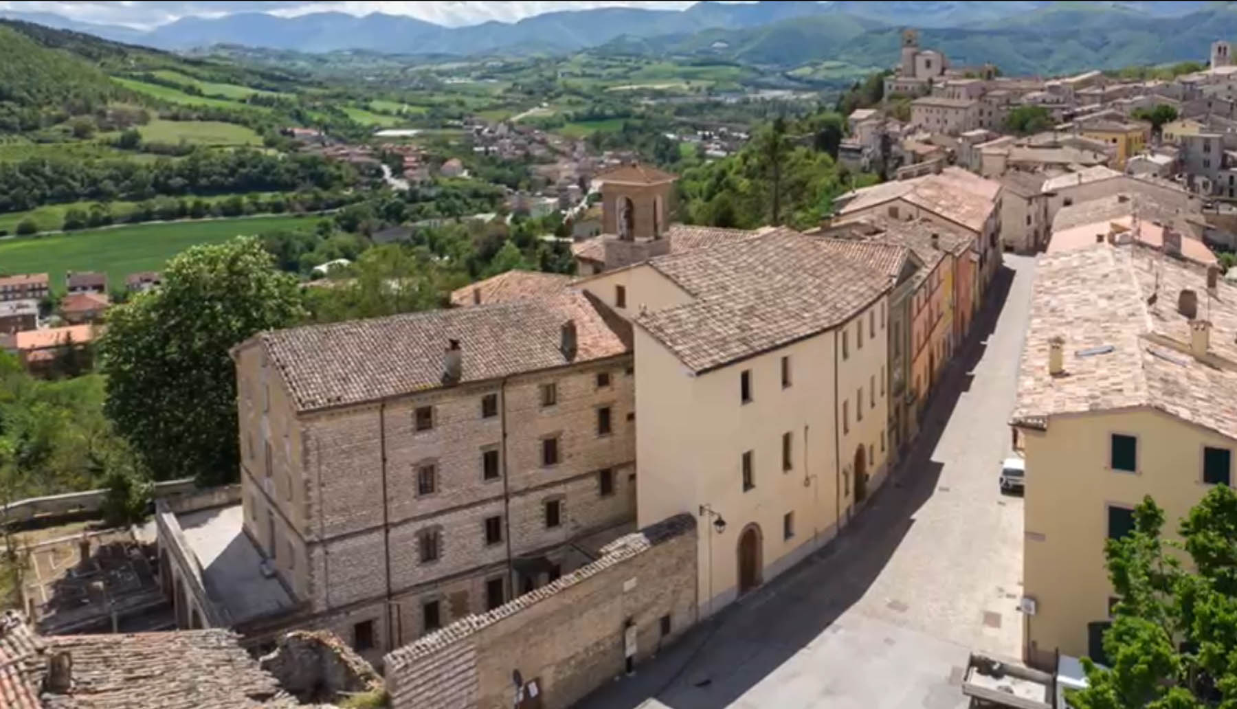 Veduta aerea del Monastero